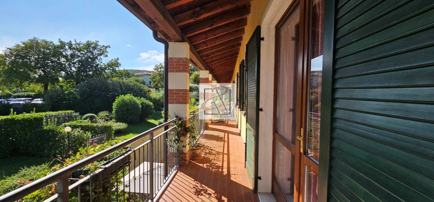 Apartmán 2+kk s terasou v rezidenci Corte Collina u Gardy
